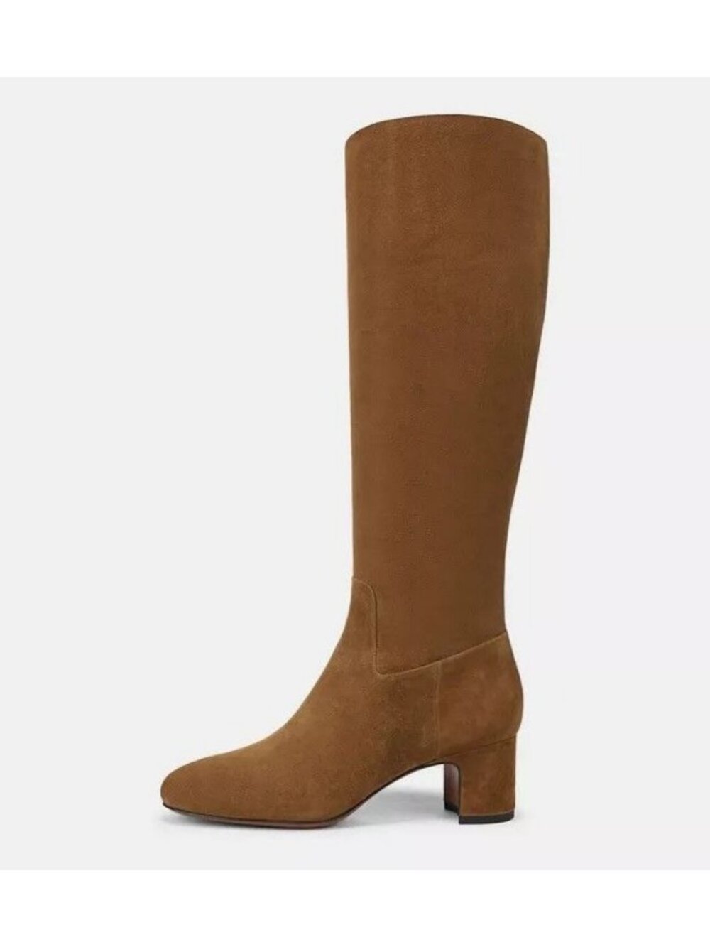 NEW Vince Kellan Tall Knee High Boots Minimalist Chic Y2K Brown Suede Womens 9.5